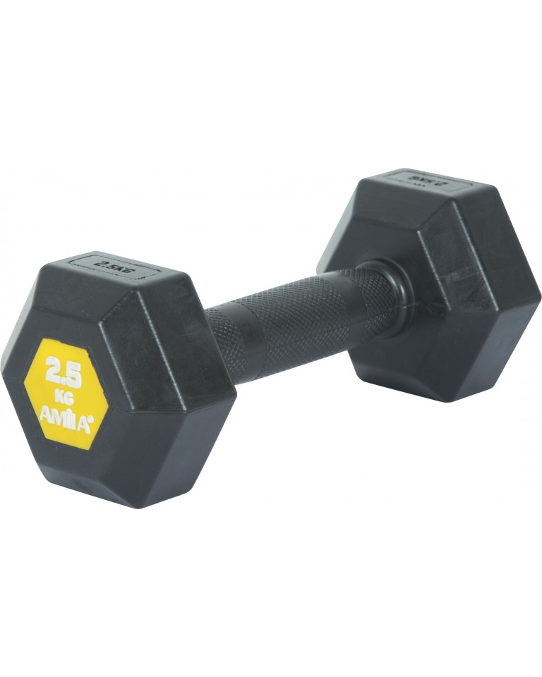 Aλτήρας Εξάγωνος Original Rubber H - 2,5Kg Amila 90582