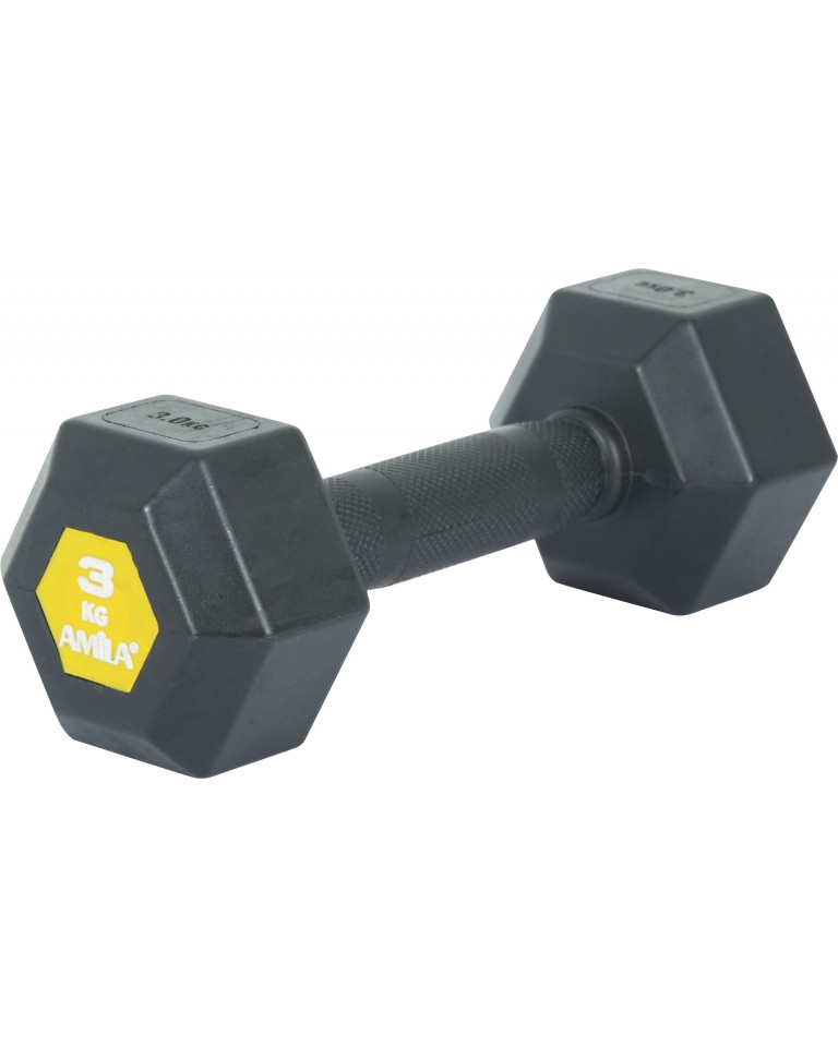 Aλτήρας Εξάγωνος Original Rubber H - 3,0Kg Amila 90583