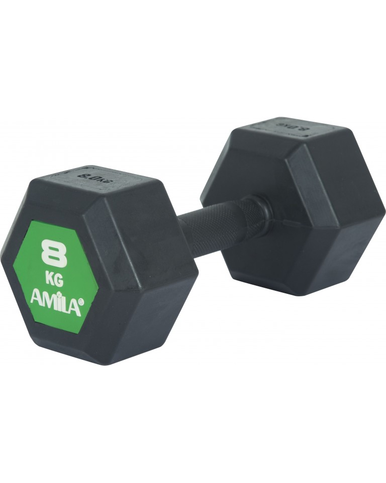 Aλτήρας Εξάγωνος Original Rubber H - 8,0Kg Amila 90589
