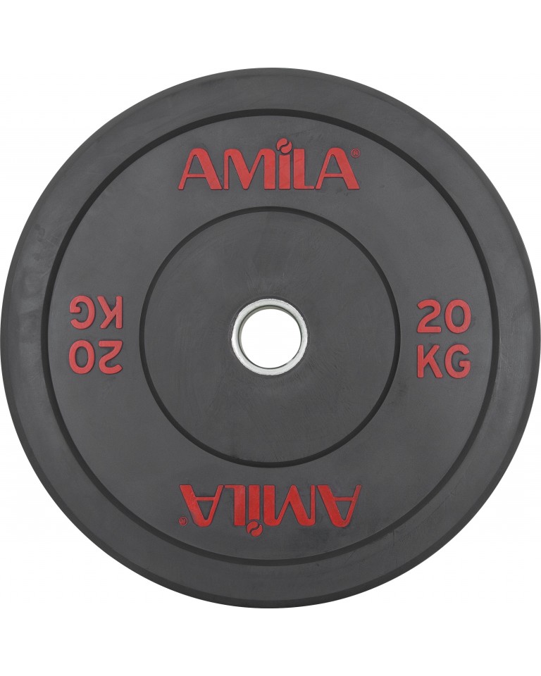 Δίσκος Φ50mm, 45m εξωτερική διάμετρος 20kg amila, ολυμπιακού τύπου (84602)