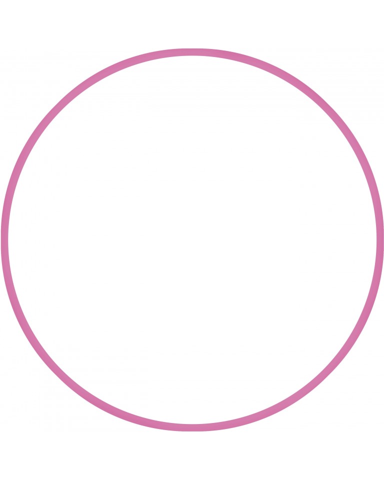 Χούλα-Χουπ HQ 70cm - Φ19mm - 280gr, Ροζ Amila 98808