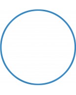 Χούλα-Χουπ 70cm - Φ19mm - 230gr, Μπλε Amila 48159