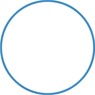 Χούλα-Χουπ Μπλε amila 60cm - Φ18mm - 155gr (48166)