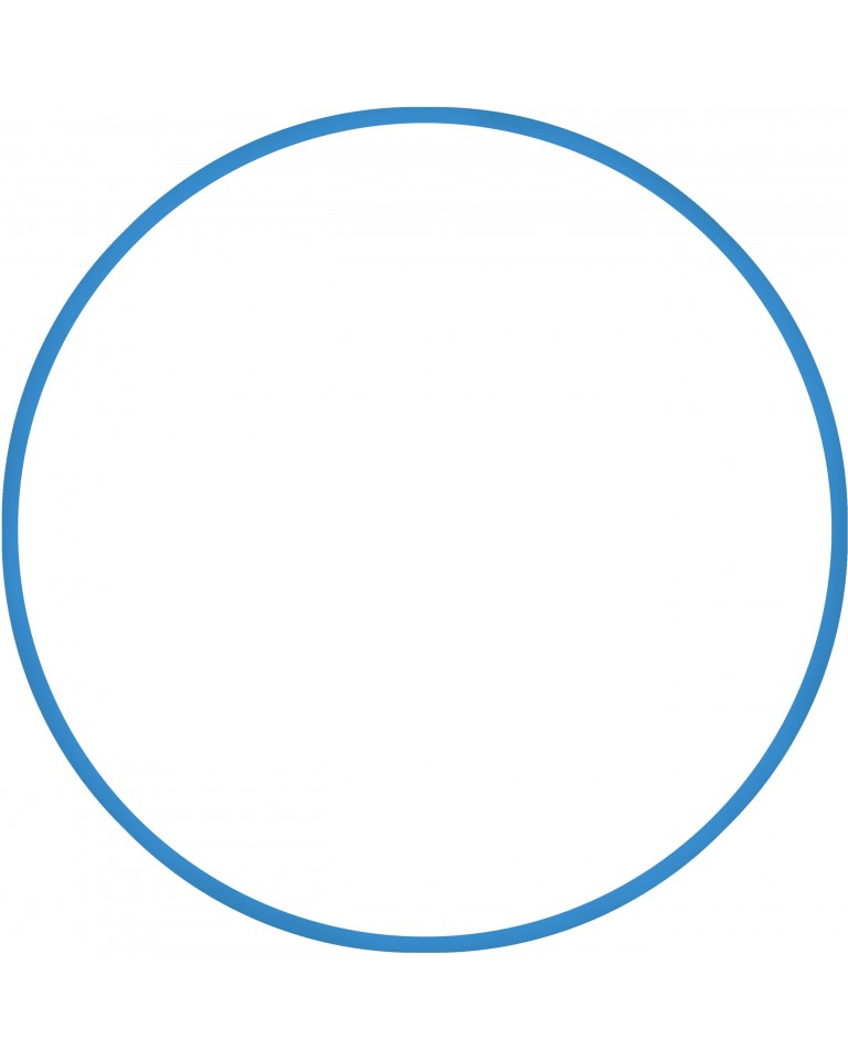 Χούλα-Χουπ 60cm - Φ18mm - 155gr, Μπλε Amila 48166