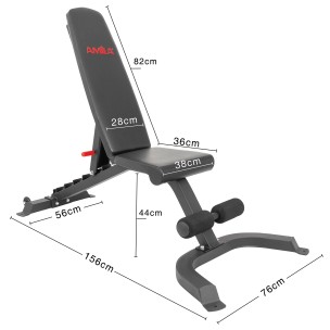Πάγκος Γυμναστικής Ρυθμιζόμενος Amila 43969
