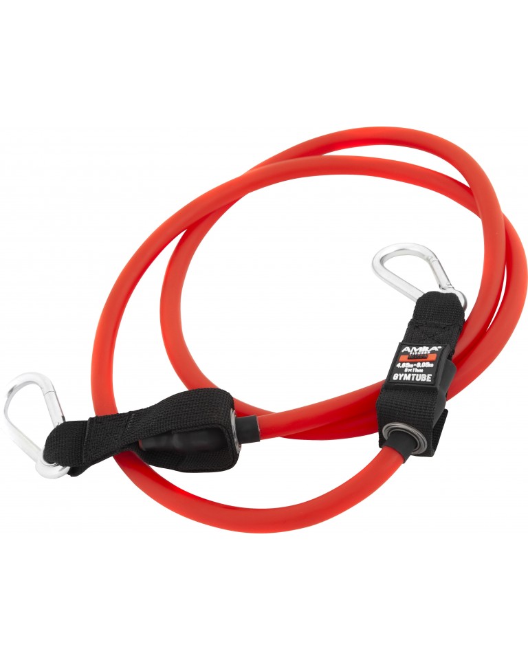 Λάστιχο αντίστασης Gym Tube με Clip Medium Amila 88162