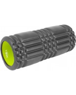 Foam Roller Plexus Amila Φ14x33cm Μαύρο/Λάιμ 96822