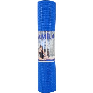 Στρώμα Yoga 4mm Μπλέ Amila 81705