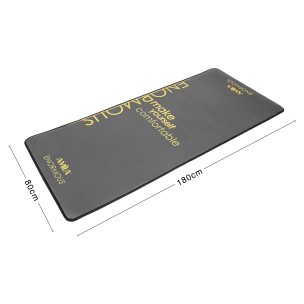 Στρώμα Γυμναστικής NBR Μαύρο Enormous Amila 81774