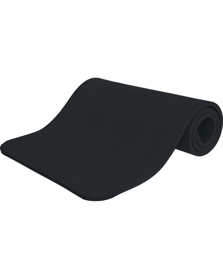Στρώμα Γυμναστικής NBR 15mm 80Kg 183cm Μαύρο Amila 81776