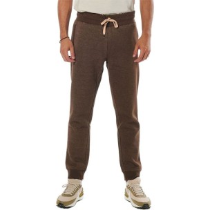 Ανδρικό Παντελόνι Φόρμας Body Action Men Sport Fleece Joggers 023234-6B Dark Brown