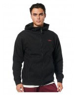 Ανδρική Ζακέτα με Κουκούλα Body Action Men Fleece Full Zip Hoodie 073218-01 Black
