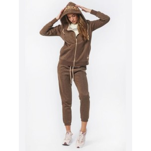 Γυναικείο Παντελόνι Φόρμας Body Action Women Training Sweat Pants 021235 01 Dark Brown