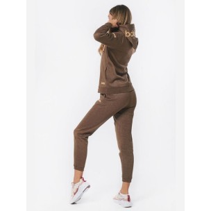Γυναικείο Παντελόνι Φόρμας Body Action Women Training Sweat Pants 021235 01 Dark Brown