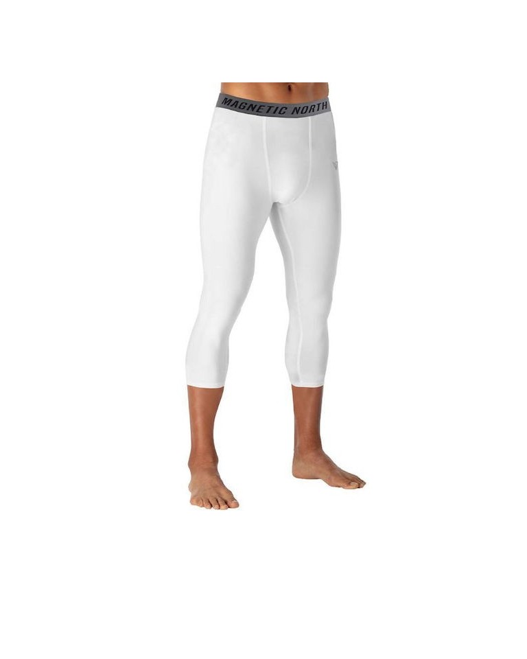 Ισοθερμικό Κολάν Magnetic North Men's Compression 3/4 Tights 50029 White