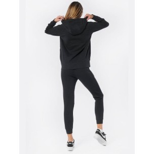 Γυναικεία Φούτερ Ζακέτα με Κουκούλα Body Action Basic Women Jacket 071233-01 Black