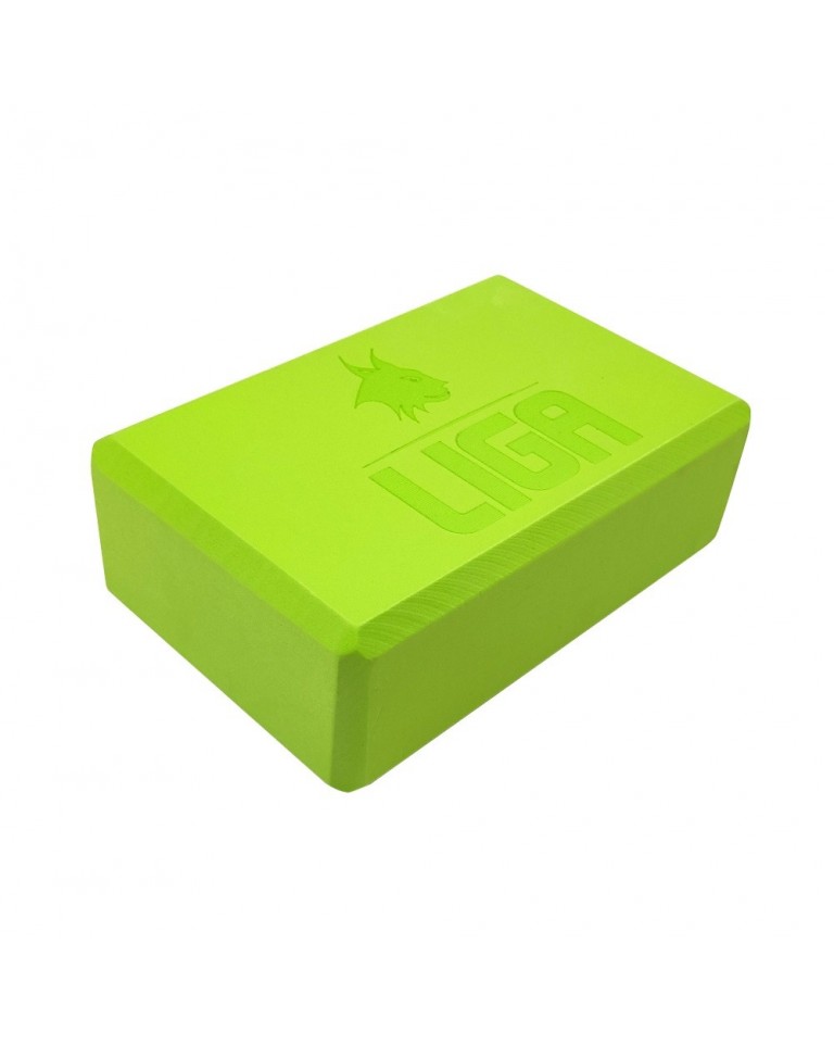 Τουβλάκι Yoga ΠΡΑΣΙΝΟ (Yoga block) Ligasport
