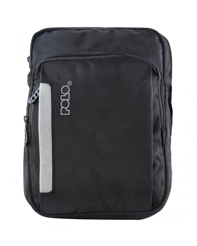 Ανδρικό Τσαντάκι Ώμου / Χιαστί Polo X-Case Large 9-07-110-02 Μαύρο