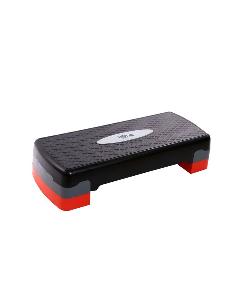 Στέπ Αεροβικής 2 Θέσεων Aerobic Stepper (Κόκκινο) Liga Sport