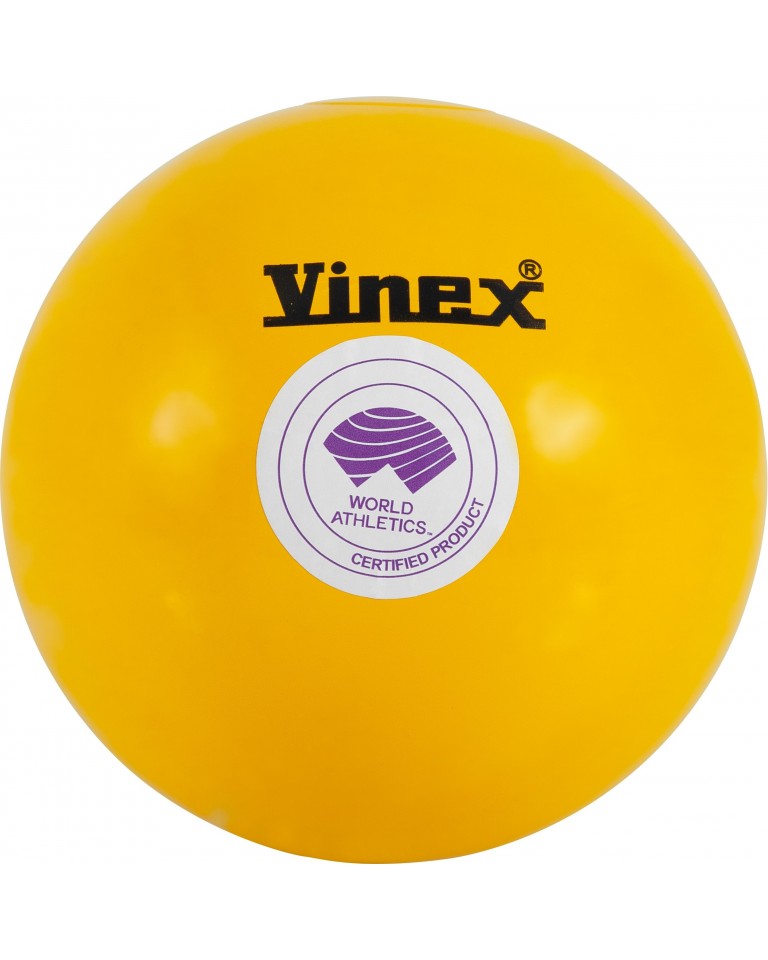 Σφαίρα Λειασμένη 5Kg World Athletics Approved, Κίτρινη Vinex 48461