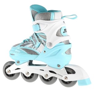 Αυξομειούμενα Πατίνια Roller NA 10602A Inline Skates Nils Extreme Μπλέ (Size 31-34)
