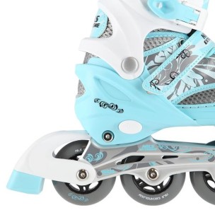 Αυξομειούμενα Πατίνια Roller NA 10602A Inline Skates Nils Extreme Μπλέ (Size 31-34)