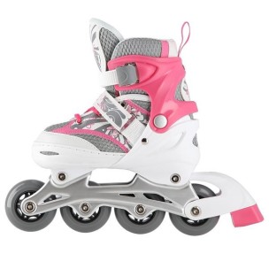 Αυξομειούμενα Πατίνια Roller NA 10602A Inline Skates Nils Extreme Ρόζ (Size 39-42)
