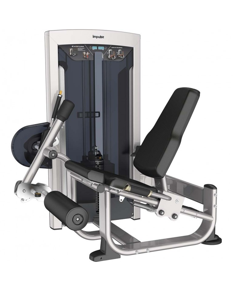 Μηχάνημα Έκτασης Ποδιών Impulse Leg Extension FE9705 (Ασημί)