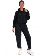 Γυναικείο Φούτερ Body Action Women Oversized Cropped Hoodie 061219 01 Black