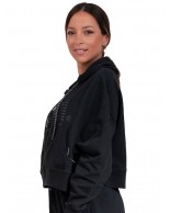 Γυναικείο Φούτερ Body Action Women Oversized Cropped Hoodie 061219 01 Black