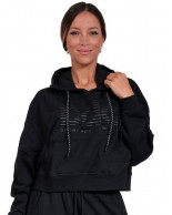 Γυναικείο Φούτερ Body Action Women Oversized Cropped Hoodie 061219 01 Black