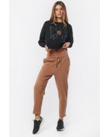 Γυναικείο Φούτερ Body Action Women Training Crew 061225 01 Black