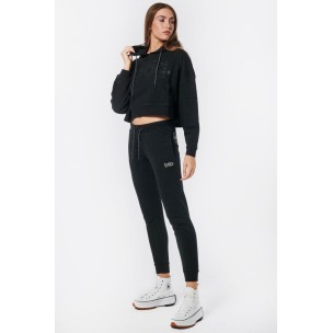 Γυναικείο Παντελόνι Φόρμας Body Action Women Relaxed Fit Jogger 021232 01 Black