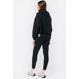 Γυναικείο Παντελόνι Φόρμας Body Action Women Relaxed Fit Jogger 021232 01 Black