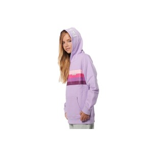 Παιδικό Φούτερ Body Action Girls Basic Hoodie 062201 13C Lilac
