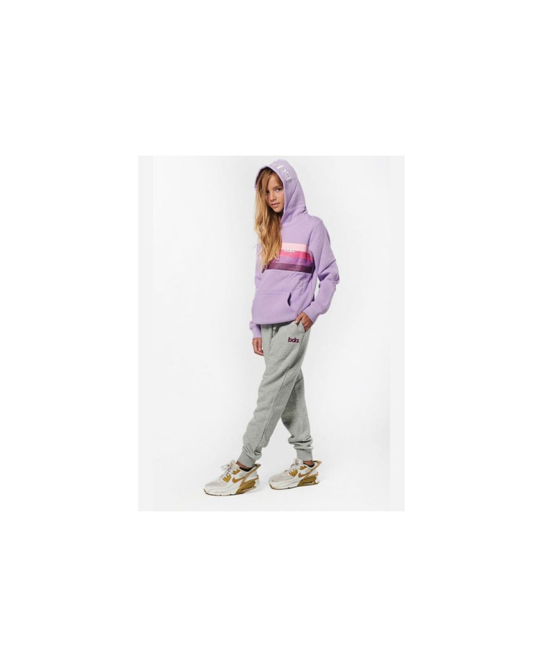 Παιδικό Παντελόνι Φόρμας Body Action Girls Basic Pants 022201 03D L.Mel.Grey