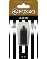 Σφυρίχτρα FOX40 Classic Μαύρη