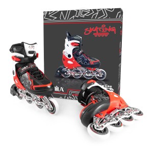 Αυξομειούμενα Πατίνια In-Line Skate Αλουμινίου Amila 48916 (Size 37-40)