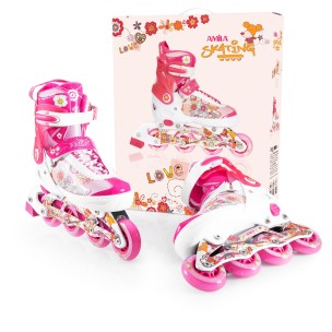 Αυξομειούμενα Πατίνια In-Line Skate Αλουμινίου Amila 48919 (Size 37-40)