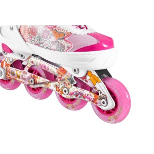 Αυξομειούμενα Πατίνια In-Line Skate Αλουμινίου Amila 48918 (Size 33-36)