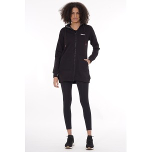 Γυναικεία Ζακέτα με Κουκούλα Magnetic North Women's Zip Hoodie Long 22060 Black