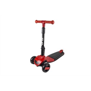 G&C SCOOTER FUN S8 2 σε 1 Μαύρο/Κόκκινο Mε Led Φωτάκια