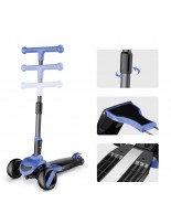 G&C SCOOTER FUN S8 2 σε 1 Μαύρο/Μπλε ME LED ΦΩΤΑΚΙΑ