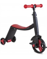 G&C SCOOTER FUN HD 868 3 σε 1 Πολυμορφικό Μαύρο/Κόκκινο