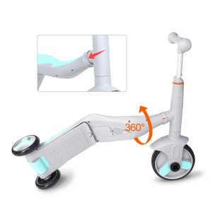 G&C Scooter Fun HD 868 3 σε 1 Πολυμορφικό Μαύρο/Κόκκινο