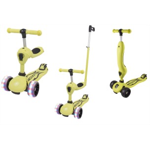 G&C Scooter 3σε1 FUN S979H Κίτρινο