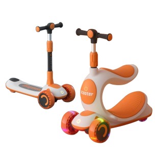 G&C Scooter 2 σε 1 Fun S790 Πορτοκαλί