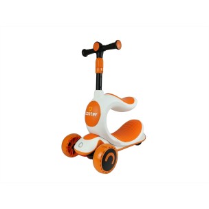 G&C Scooter 2 σε 1 Fun S790 Πορτοκαλί