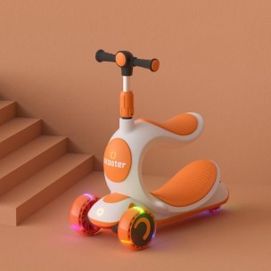 G&C Scooter 2 σε 1 Fun S790 Πορτοκαλί