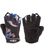 Γάντια Άρσης Βαρών Amila Amara Lycra CamoBlue M 8330602